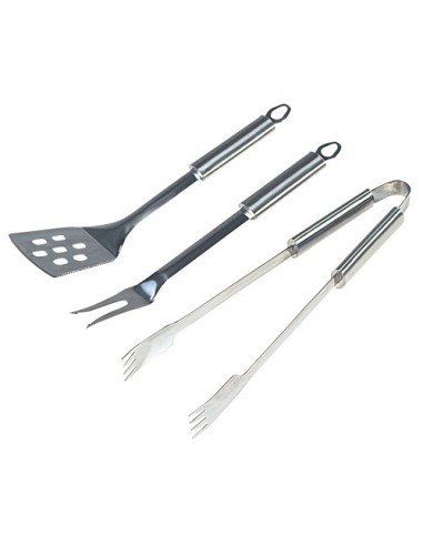 Set de 3 Ustensiles Inox pour Barbecue Campingaz