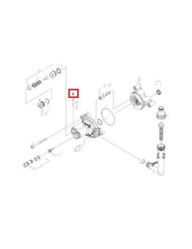 Goupille / Cheville X1 pour Nettoyeur Haute Pression Kärcher