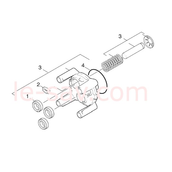 Commande a action rectiligne 0.106-236.0