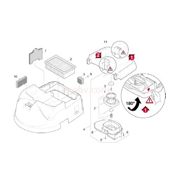 ROBOT CULINAIRE 124 KM HKOENIG