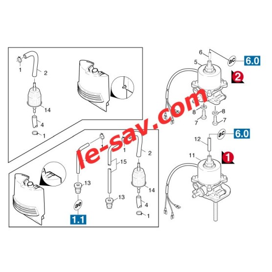 Pompe K855 HS +