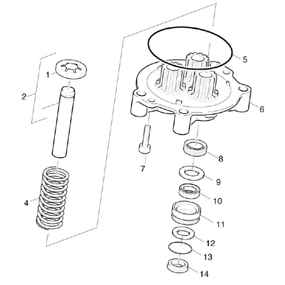 Piston HDS 558C