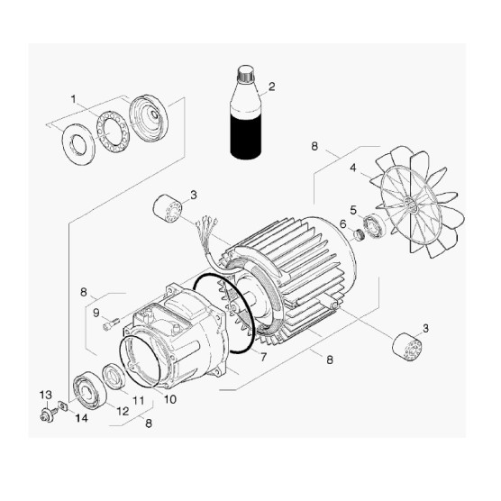 Moteur K640M (Plus)