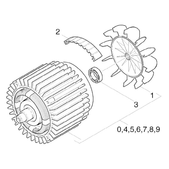 Moteur K 520MS