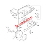 Capot Inferieur K 655S