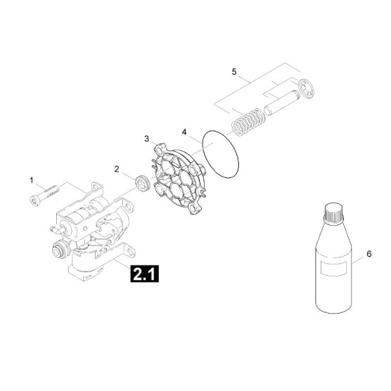 Commande à action rectiligne K2.105