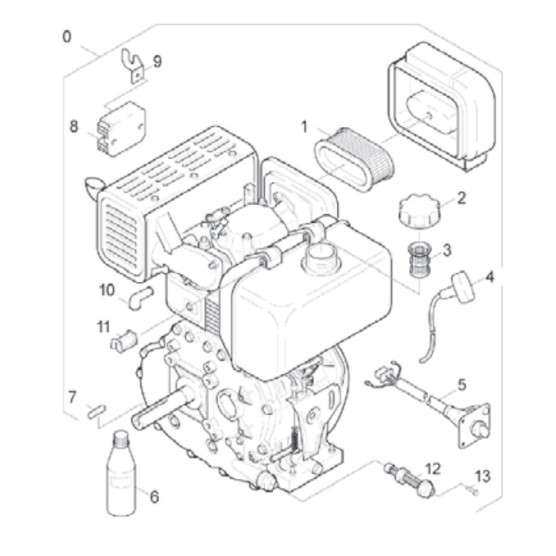 Moteur HD1050B