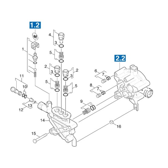 Culasse cylindre K5.85