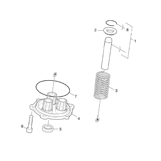 Piston HD 855 SX