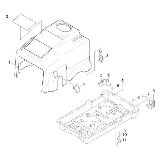 Capot HDS 500 C