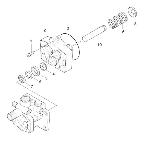 Piston HDS 500 C