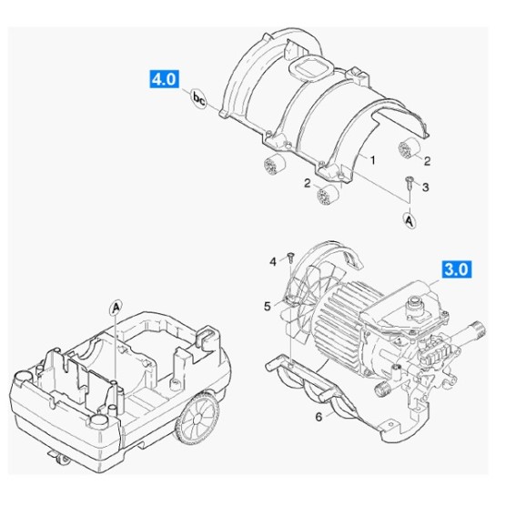 Capot Moteur HDS 550 C