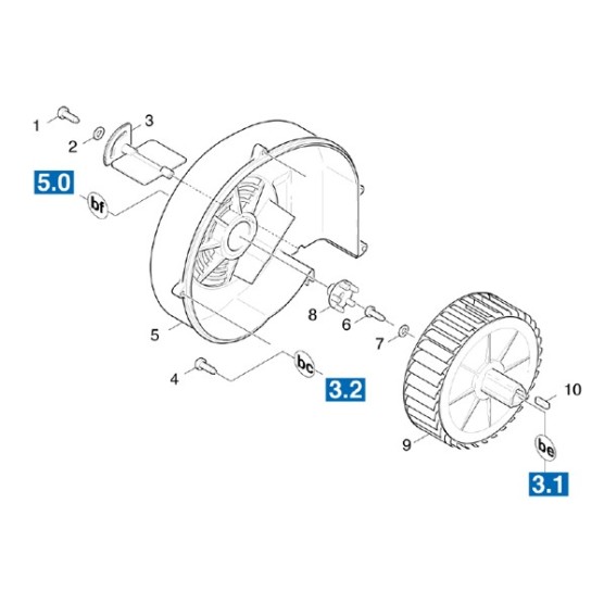 Ventilateur HDS 550 C