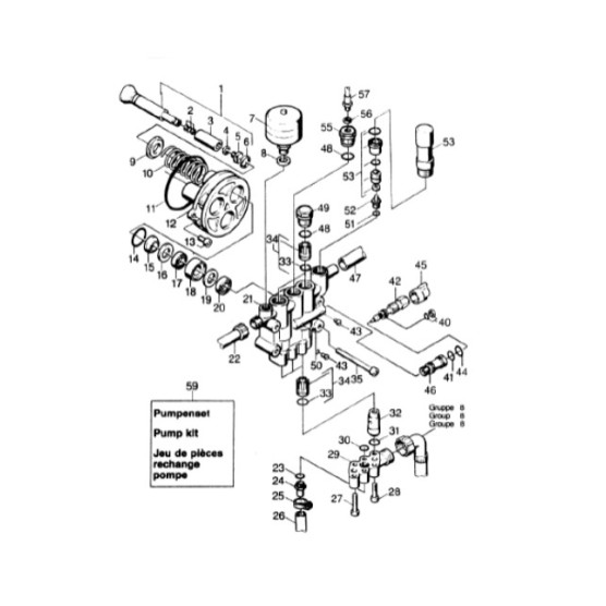 Culasse HDS990 Karcher