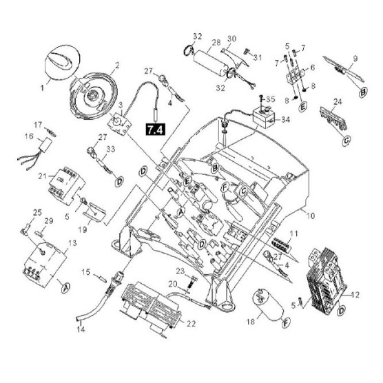 Boitier Electrique 2 HDS558C ECO