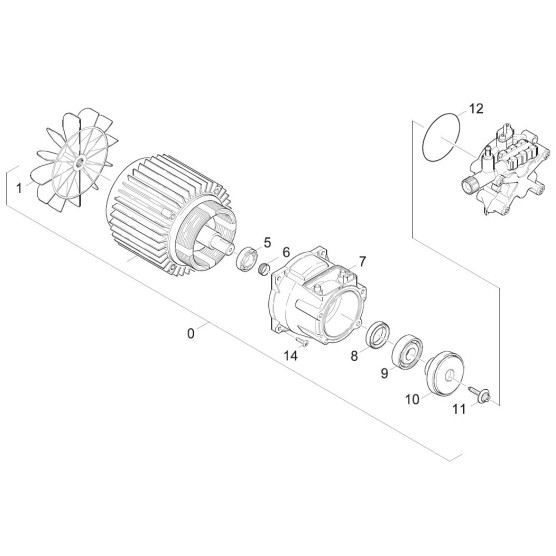 Moteur HDS 501 C