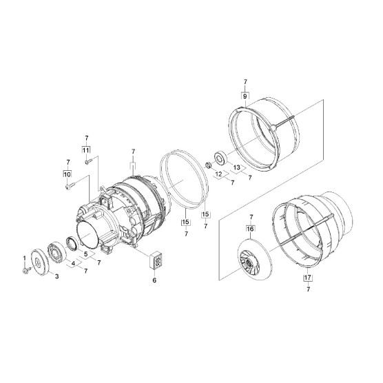 Moteur 1 K 7.710