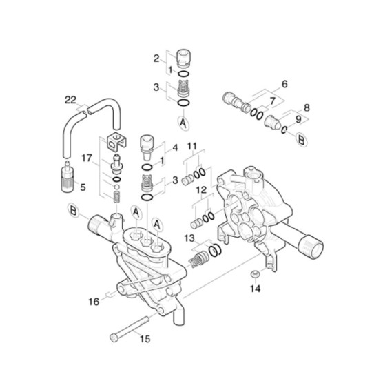 Tête de Cylindre K 520 M