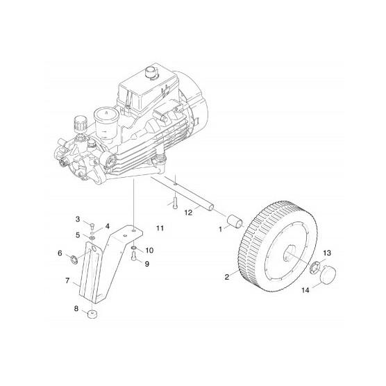 Chassis HD850S Kärcher