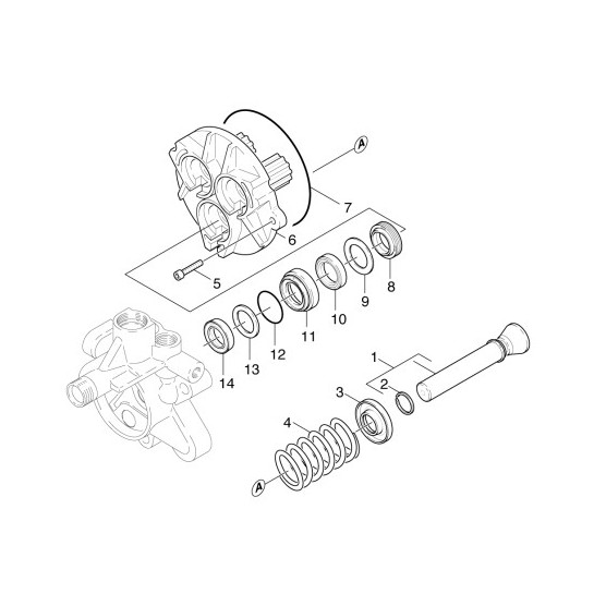 Piston HD850S Kärcher