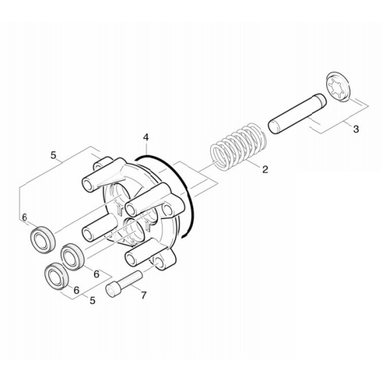 Commande à Action Rectiligne K 485M