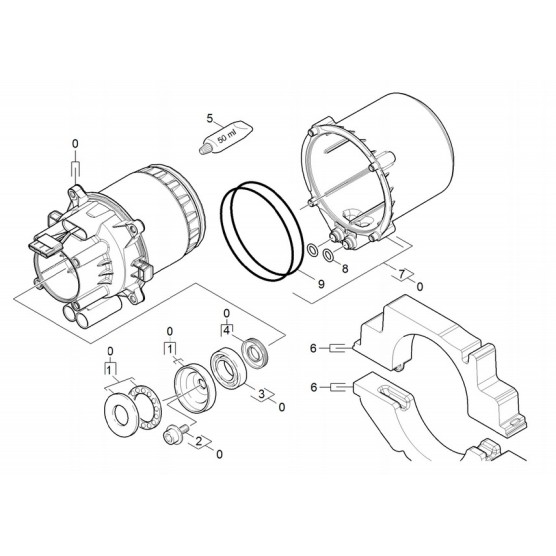 Moteur (2) K4 Ecologic Kärcher