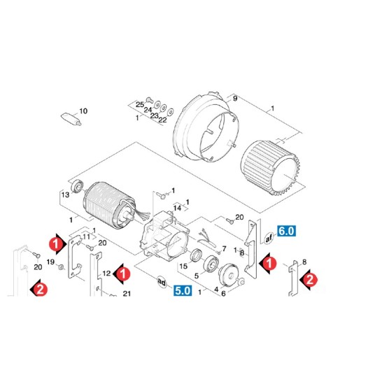 Moteur K855HS Kärcher