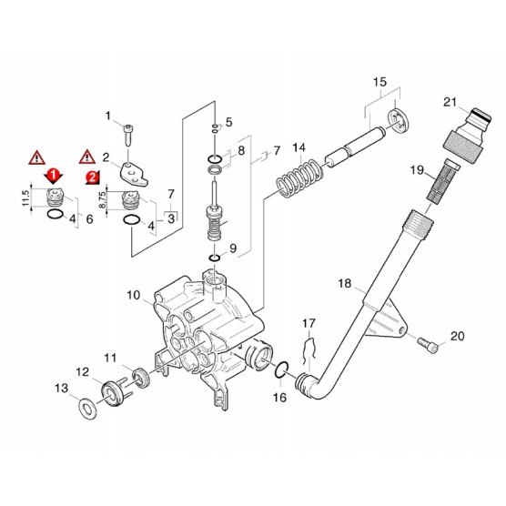 Commande d'Action K 6.60 M Plus Kärcher