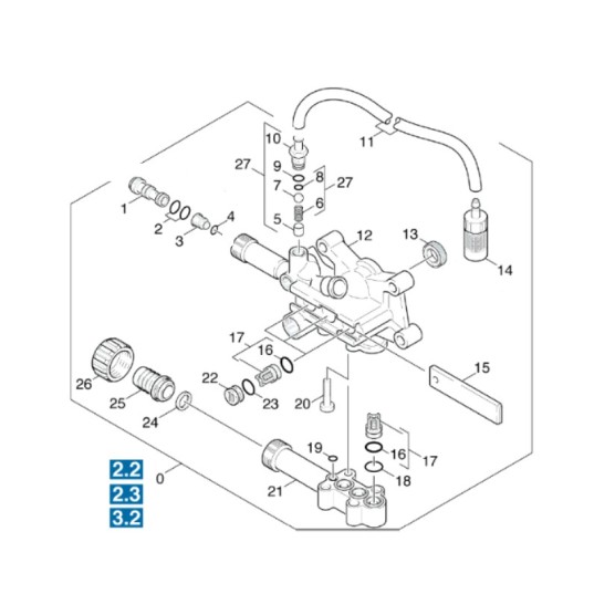 Culasse de Cylindre HD 901 B Kärcher