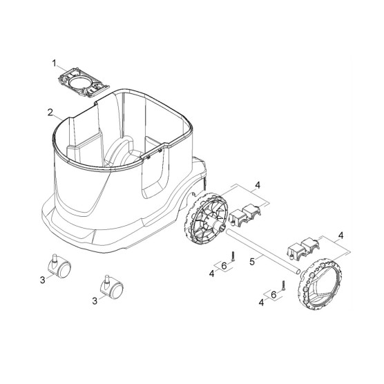 Coque Aspirateur WD7.500 Kärcher 