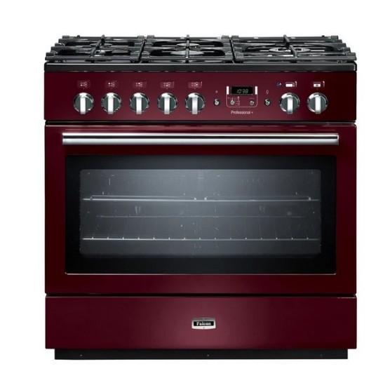 Cuisiniére professional fxp dual fuel cranberry FALCON
