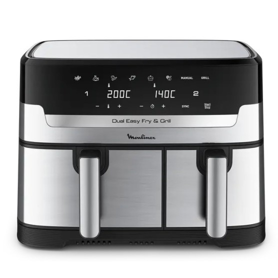 Friteuse EZ905D20/K20 A AIR DUAL EASY FRY & GRILL MOULINEX