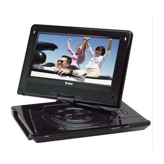 Lecteur DVD PORTABLE LDP2229 TOKAI