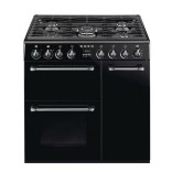 Cuisinière  90 DUAL FUEL BLACK CHROME FALCON