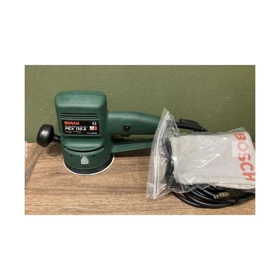 Ponceuse PEX 115 A Bosch