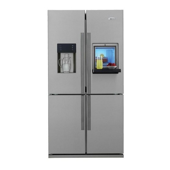 Réfrigérateur GNE134620X Beko 