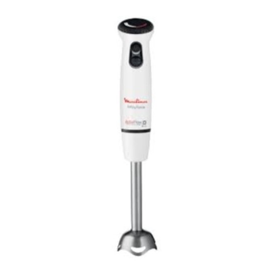 Mixeur INFINYFORCE DD863110/870 MOULINEX
