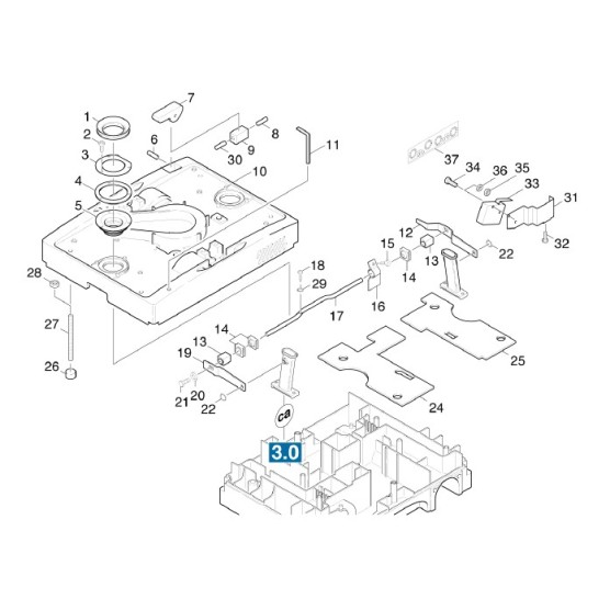 Capot Interieur 1 BR400