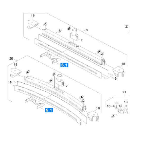 Raclette Version 2 BDA750 BAT