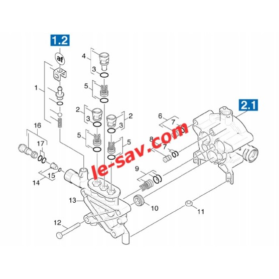 Culasse K 6.40