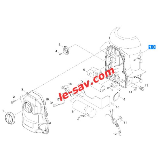 Armoire  éléctrique HD 6/16 M