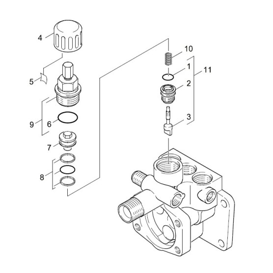 Valve de barrage K595