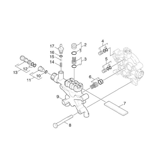 Culasse de cylindre K7.50MX / K7.50MXS