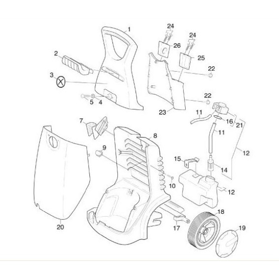 Capot / carrosserie K720 MX