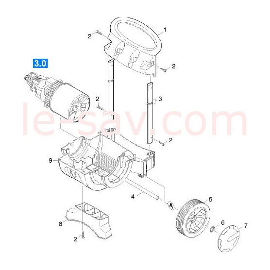 Partie inferieure K 5.55MS