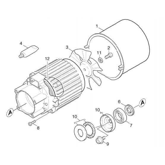 Moteur 2 K 4.99M/K 499M